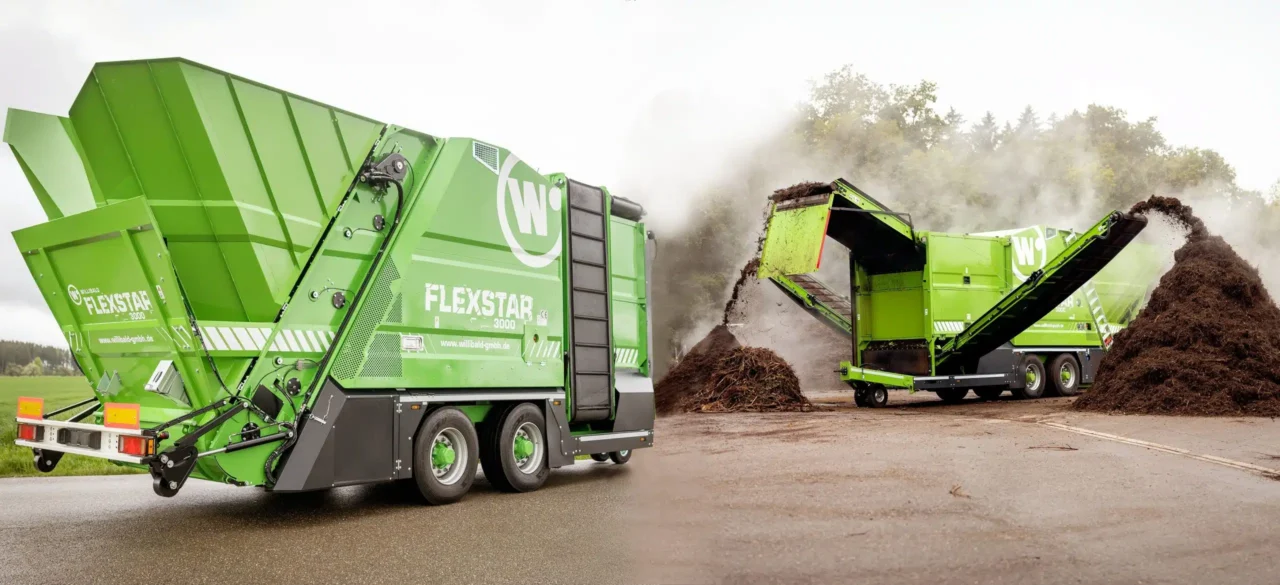 Просеиватель компоста, бурта, навоза Willibald Flexstar 3000